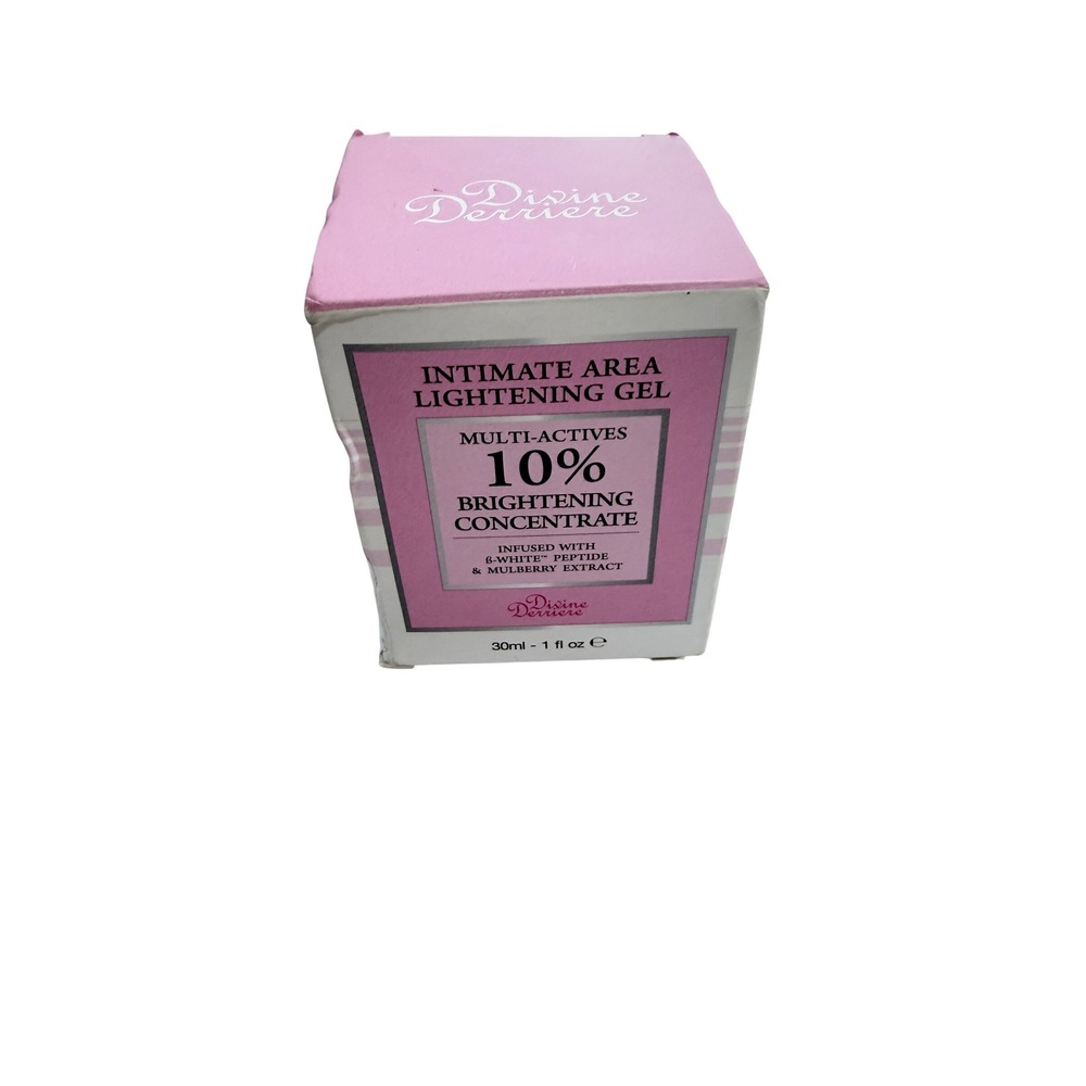 Divine Derriere Intimate Area Lightening Gel 10% Brightening Concentrate 1oz NEW